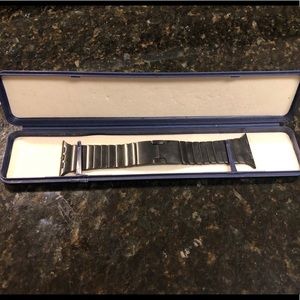 Apple Watch Band Black Steel